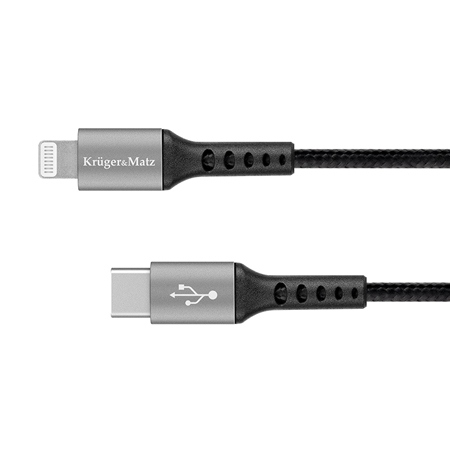 [km1267] Cablu usb tip C - lightning C94 mfi 1m Kruger&Matz