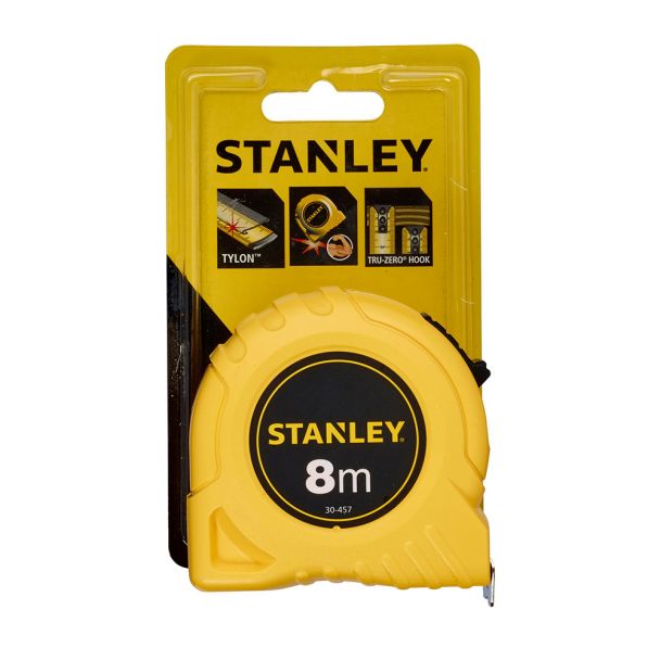 Ruleta 0-30-457, 8m x 25mm, sistem metric, clasa II, blister Stanley