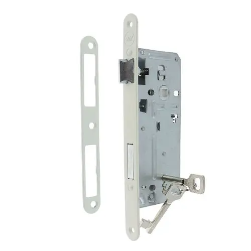 [13550] Broasca Ingropata pentru Cilindru 90 x 43 mm, alba, Reversibila, Blister, Yale