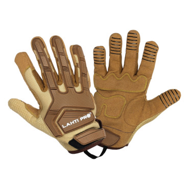 Manusa piele sintetica cu protectie la impact - 10 Lahti Pro