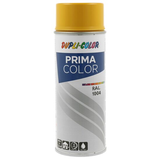 Vopsea spray acrilică Prima Color RAL1004 galben aur, 400ml Dupli Color