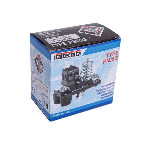 Presostat hidrofor cu semiolandez Italtecnica PM/5G, 1-5 bari