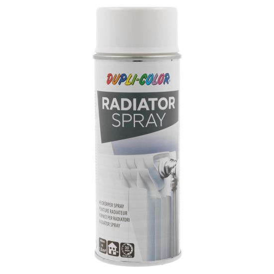 Vopsea spray pentru radiator Radiator Spray, sintetică, alb, 400ml Dupli Color