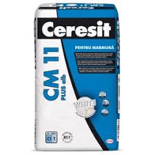 CM11 plus adeziv marmura si piatra naturala , alb, pentru interior/exterior, 25 kg 48saci/pal Ceresit