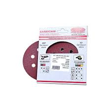 Set 5 bucati discuri velcro, SV115x8 HENR granulatie 100 suport hartie pentru slefuire, finisare lemn si metal in mediu uscat Carbochim
