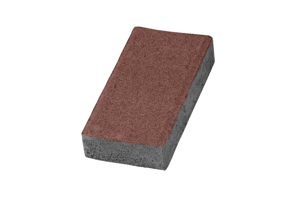 [12097m] Pavaj dreptunghi D1 4cm maro 10x20 50bc/mp ~16.2mp/pal 810bc/pal 1420kg/pal elis pavaje