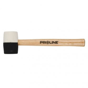 CIOCAN CAUCIUC BICOLOR CU MANER LEMN 50MM / 370G Proline