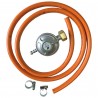 Regulator presiune pentru butelii gaz + furtun 1.5m + 2coliere - kit Venus