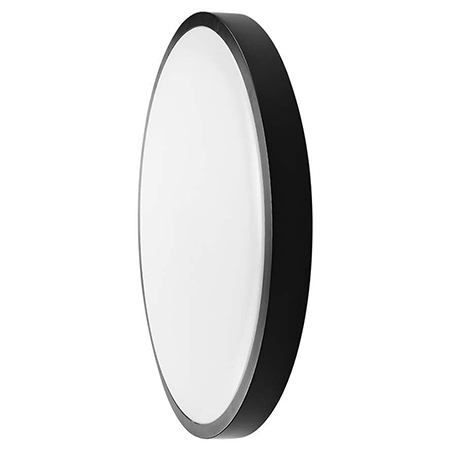 [SKU-76351] Plafoniera led 18W IP44 6500K alb rece - negru V-tac