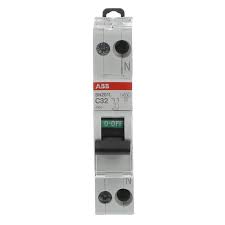 Siguranta electrica automata 2CSS245101R0324, latime 1 modul, 4,5KA, 1P+N, caracteristica C, 32A ABB