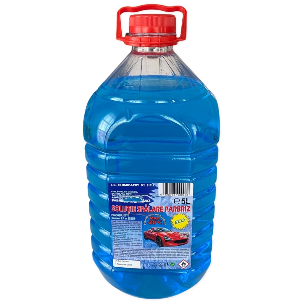 Lichid de spalare parbriz iarna -20 grade 5L Chimicafry