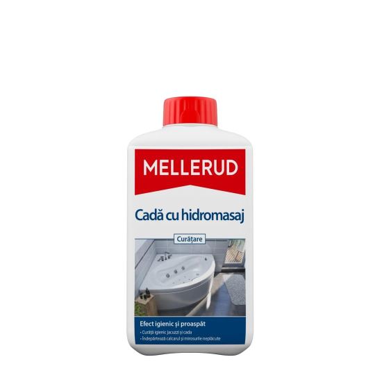 Soluție pentru curățarea căzilor de baie cu hidromasaj, 1l Mellerud