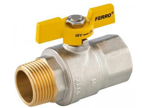 ROBINET GAZ 1" I-E FLUTURE Ferro kgmn31