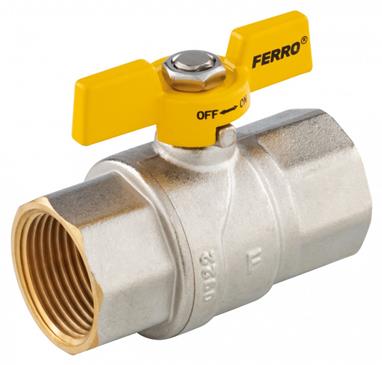 [kgmn1] Robinet gaz 1/2" I-I fluture kgmn1 Ferro