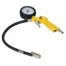 Pistol cu manometru pentru presiune aer max. 12 bari Faster Tools