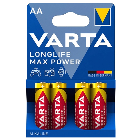 Baterie alcalina LR06 Max Power blister 4buc Varta