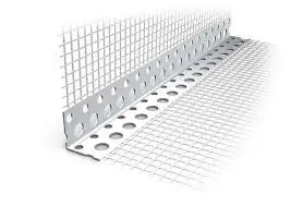 [10103al] Colțar din aluminiu cu plasă, 10x10, 3m