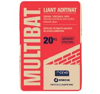 Multibat-liant aditivat pentru tencuiala si zidarie 20 kg 80sac/pal CRH