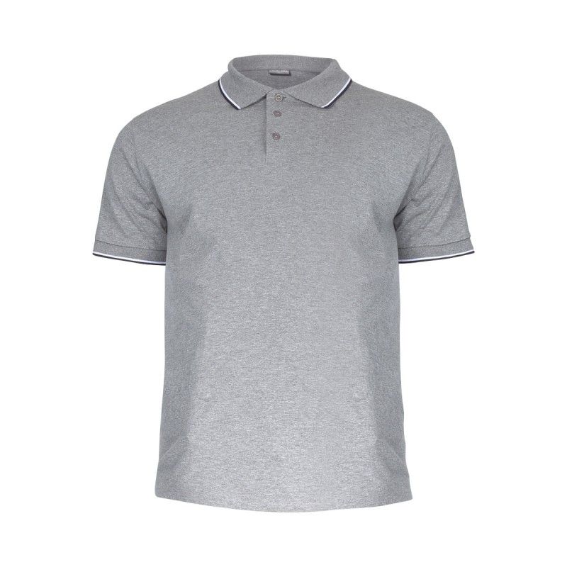 Tricou bumbac polo subtire / gri - XL Lahti Pro