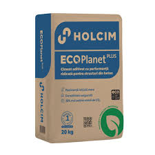 Ciment compozit pentru structuri din beton, Ecoplanet Plus 42.5 R, 20 kg Holcim