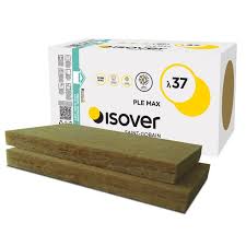 Vata minerala bazaltica, PLE Max, 1000x600x50mm Λd=0,037 7,2mp 12placi/bax Isover