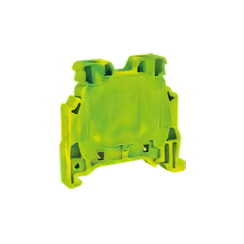 Clema impamantare verde-galben, MTK 2,5/4mm² pentru sina Omega ONKA