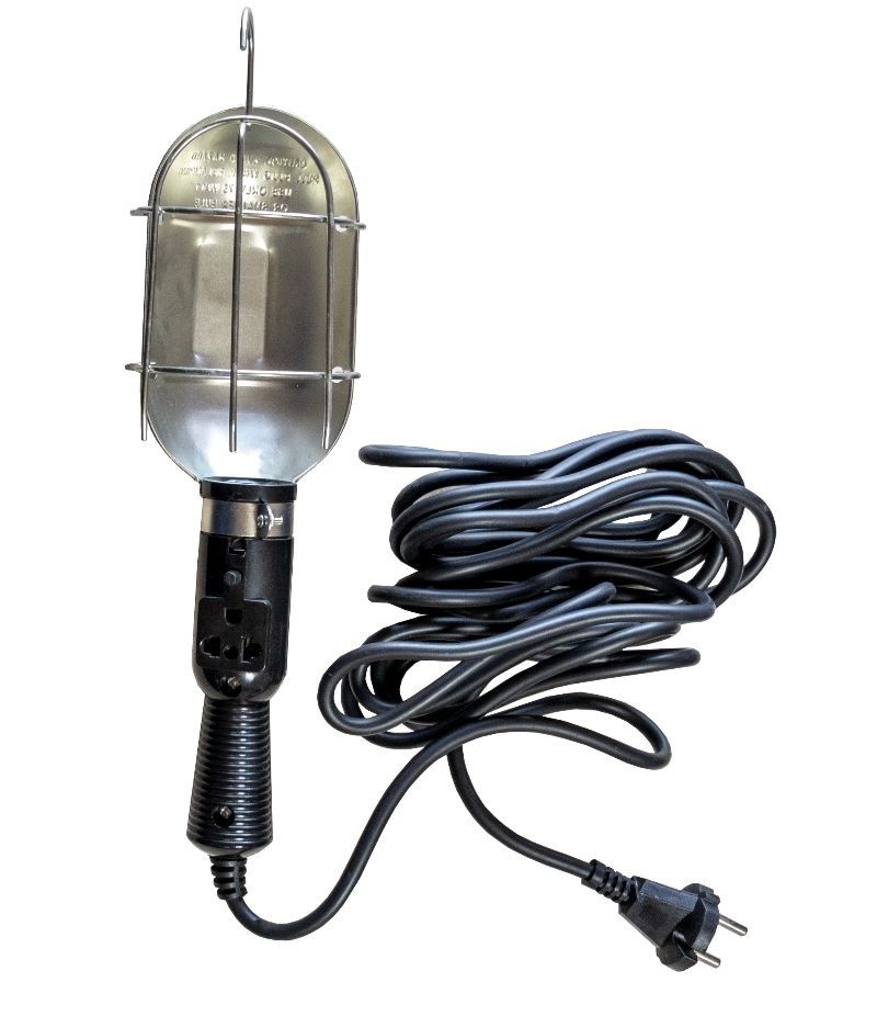 [lt82305] Lampa portabila / Prelungitor, 5m, CE, cu carlig, protectie metalica, LT82305 Lumytools