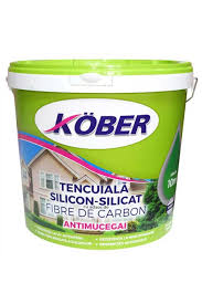 Baza tencuiala silicon silicat fibra de carbon bob de orez 25kg Kober