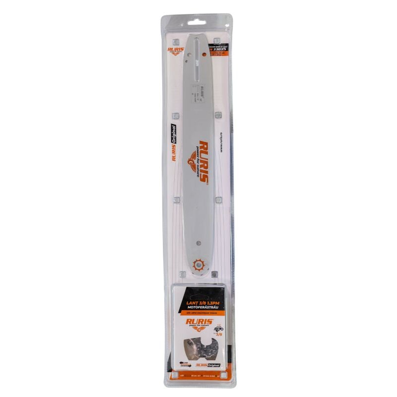Pachet șină 40cm și lanț 3/8 1.3PM 26+1d RURIS 33035