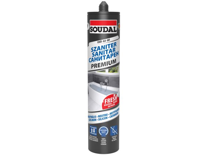 Silicon sanitar neutru Premium transparent 280ml Soudal