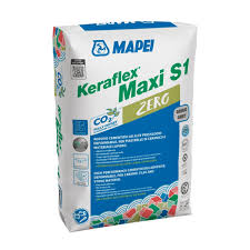 Adeziv flexibil pentru gresie si faianta Keraflex Maxi S1 Zero, interior/exterior, gri, 25kg Mapei