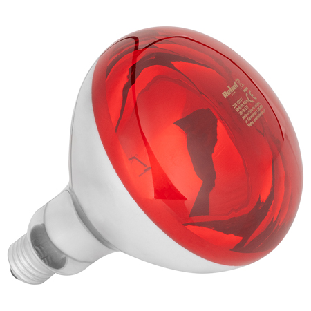 [ZAR0584] Bec infrarosu crestere pui E27 R125 250W Rebel