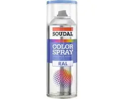 Spray Color RAL9016, alb trafic, 400ml Soudal