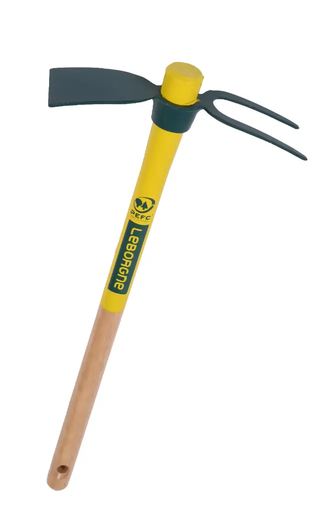Sapaliga Compact pana-furca, coada din lemn 50cm Leborgne