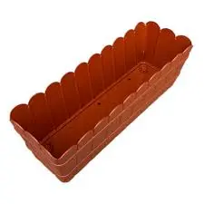 Jardiniera rustic 40cm maro 