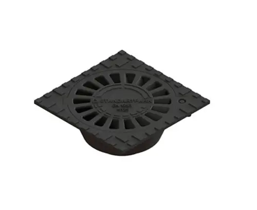 Sifon fonta Urban patrat 200x200 iesire verticala DN75 M125 (33352/12-3) Vodaland