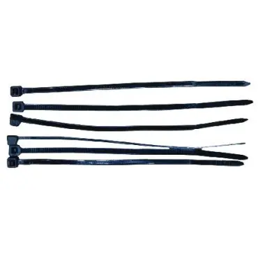 Fasete legatura negre 2.5x100mm, 100/set Mega 