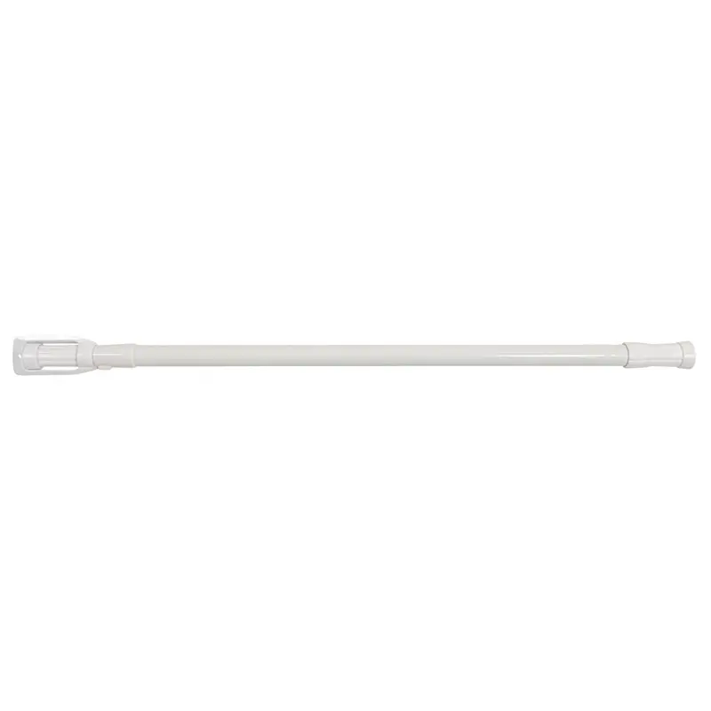 Bara perdea dus metalica - 110-200cm / alb Rpx