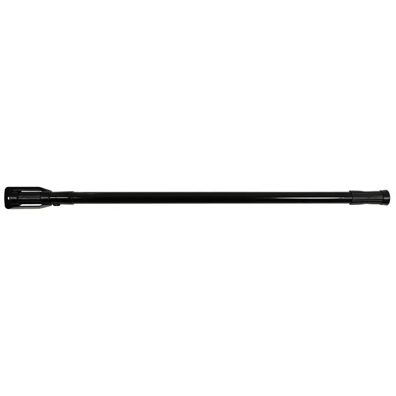 Bara perdea dus aluminiu - 140-260cm / negru Rpx