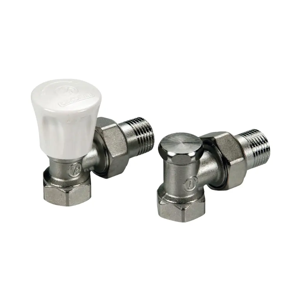 Set robinet calorifer tur + robinet calorifer retur alama, 1/2" R705KX003 Giacomini