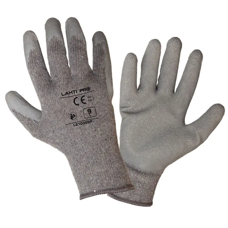 Manusa latex cu poliester-bumbac - 8 Lahti Pro