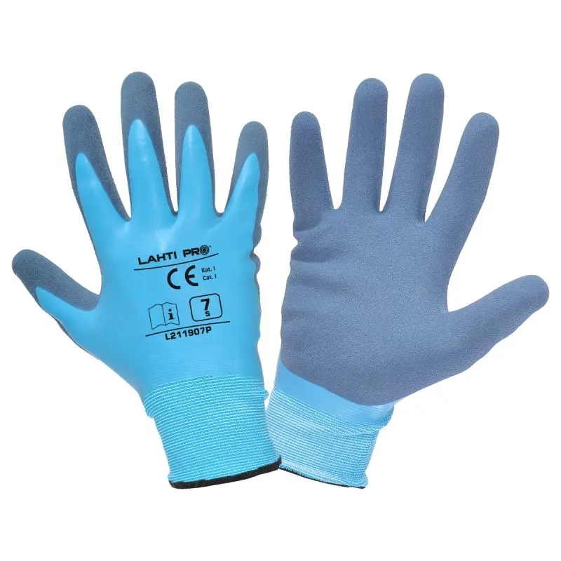 Manusa latex / albastru - 10 Lahti Pro