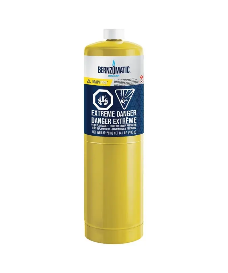 Butelie gaz cu ventil PRO/MAX de 400gr Bernzomatic