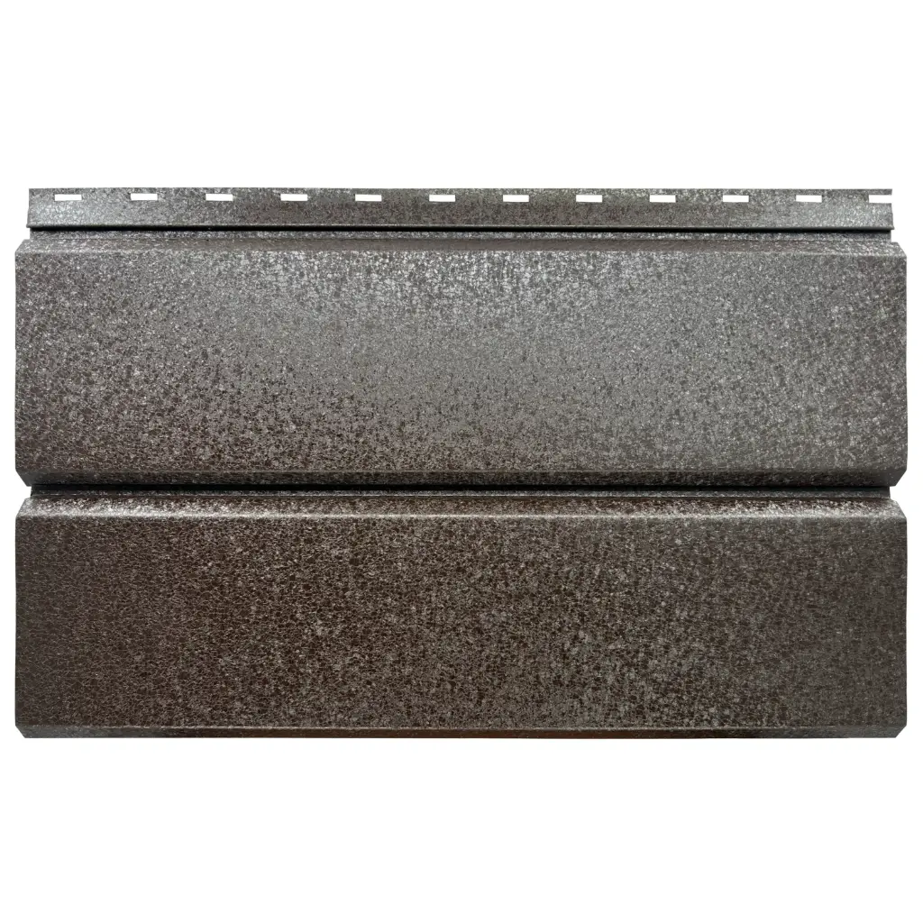 Lambriu metalic drept maro cedru Ral8019 Jupiter 2500x260x0.5mm, Tps