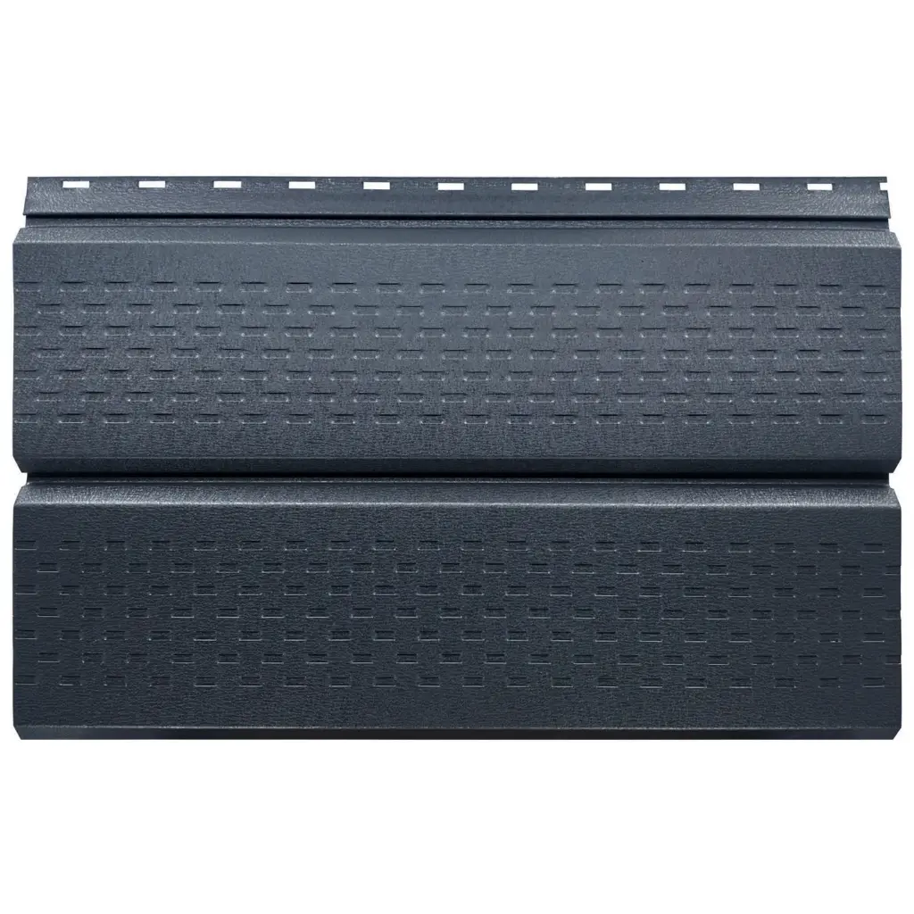 Lambriu metalic perforat gri antracit RAL7016 Saturn 2500x260x0.45mm, Tps 