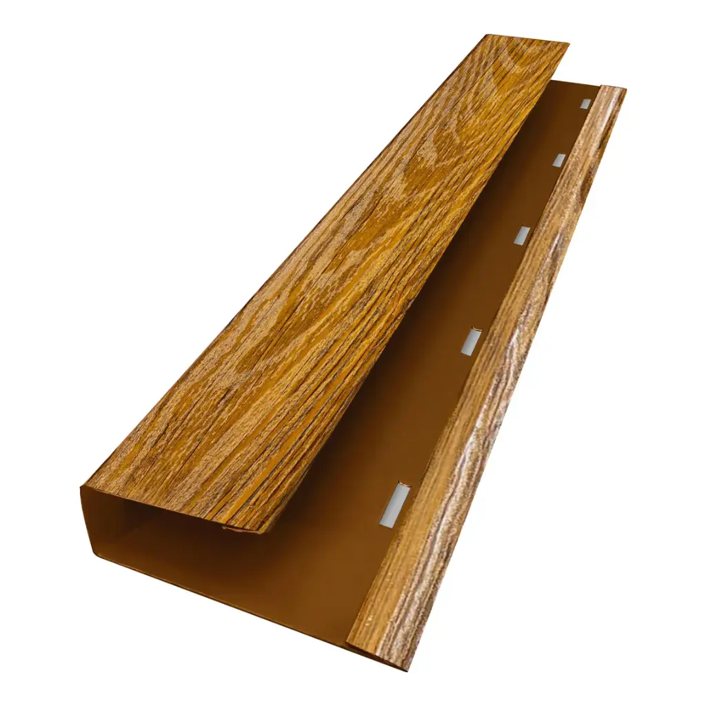 Profil lateral de mascare J, stejar striat 61x2000mm Tps 