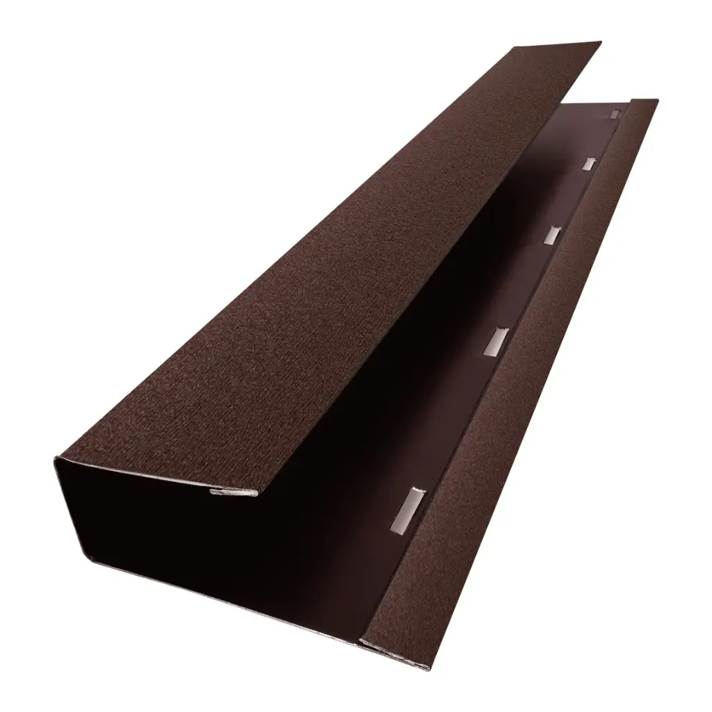 Profil lateral de mascare J, maro ciocolatiu 61x2000mm Tps  