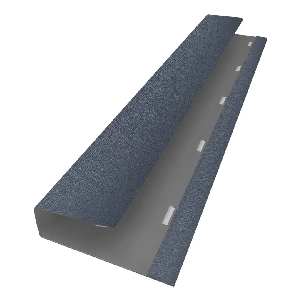 Profil lateral de mascare J, gri atlantic mat RAL7016 61x2000mm Tps  