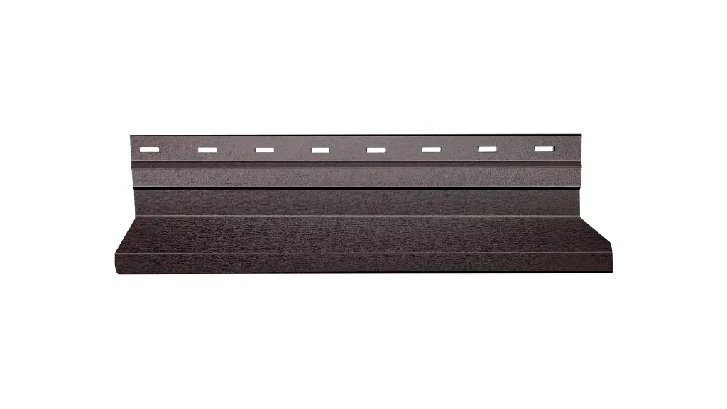 Profil de start, maro espresso RAL8019 66.4x2000mm Tps 