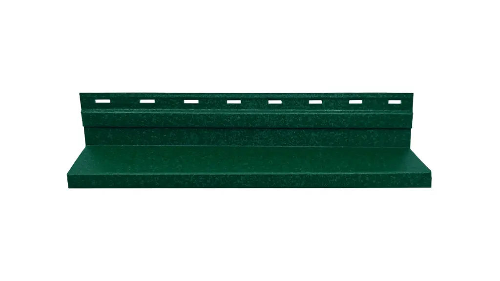 Profil de start, verde pin RAL6005 mat 66.4x2000mm  